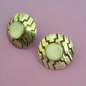 Genuine silver earrings